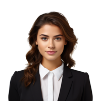 AI generated Businesswoman isolated on transparent background png