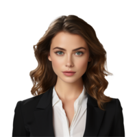 AI generated Businesswoman isolated on transparent background png