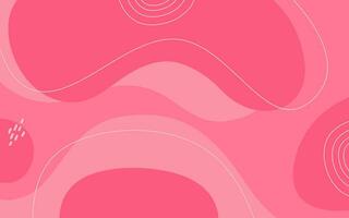 liquid abstract pink background flat design for cover, poster, banner vector
