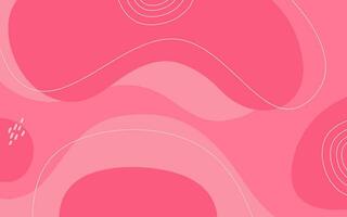 liquid abstract pink background flat design for cover, poster, banner vector