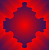 Bright vector abstract background in blue and red colors