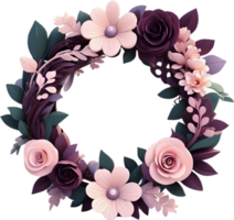 AI generated a wreath for celebrity and celebration png