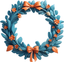 AI generated a wreath for celebrity png