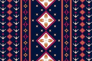 Geometric seamless ethnic pattern. Geometric ethnic pattern can be used in fabric design for clothes, decorative paper, wrapping, textile, embroidery, illustration, vector, carpet vector