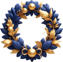 AI generated a wreath for celebrity and celebration png