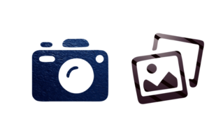 Foto kamera ikon textur bakgrund png