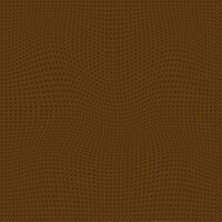 abstract seamlees dark chocolate color circle polka dot wavy distort pattern on lite chocolate color background vector
