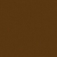 abstract seamlees dark chocolate color circle polka dot wavy distort pattern on lite chocolate color background vector