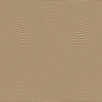 modern simple abstract seamlees brown color horizontal thin line wavy distort pattern art vector