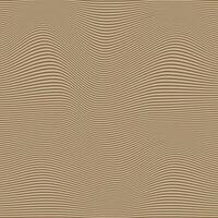 modern simple abstract seamlees brown color horizontal thin line wavy distort pattern art vector