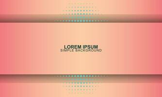 Stripe background with shadow and halftone effect. vector