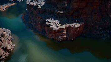 Colorado Fluss Schlucht in der Nähe von moab video