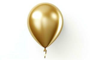 ai generado cumpleaños globo volador para fiesta y celebraciones ai generado foto