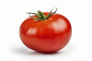 AI generated Tomato isolated on white background. AI Generated photo