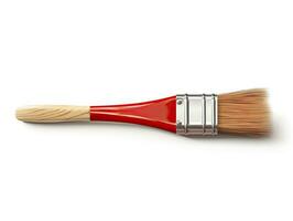 AI generated Paintbrush isolated white background. AI Generated photo