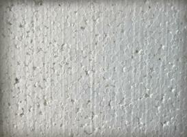Polystyrene ,Styrofoam foam texture abstract white background. photo
