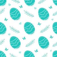 Easter simple pattern 19 vector