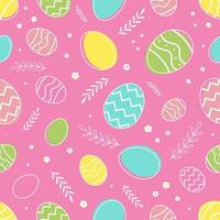 Easter simple pattern 6 vector