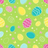 Easter simple pattern 8 vector