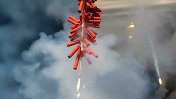 AI generated chinese firecracker ai photo