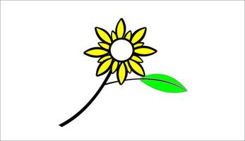 a vector image or flower icon