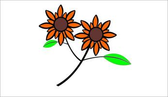 a vector image or flower icon