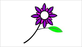 a vector image or flower icon