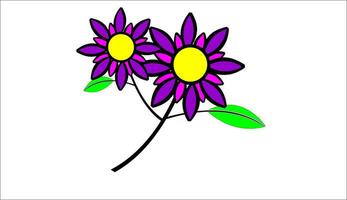 a vector image or flower icon