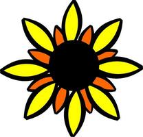 a vector image or flower icon