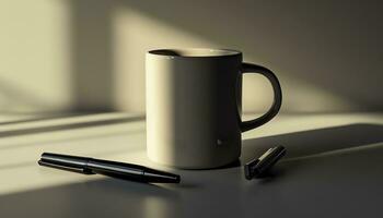 AI generated Detailing Everyday Objects in Minimalistic Solitude photo