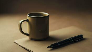 AI generated Detailing Everyday Objects in Minimalistic Solitude photo