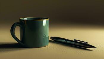 AI generated Detailing Everyday Objects in Minimalistic Solitude photo