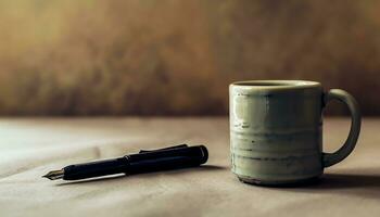 AI generated Detailing Everyday Objects in Minimalistic Solitude photo