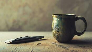 AI generated Detailing Everyday Objects in Minimalistic Solitude photo
