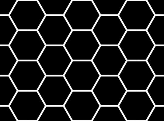 Seamless Honeycomb Shape Motifs Pattern, Beehive or Bee House Form, can use for Decoration, Ornate, Carpet Pattern, Fashion, Fabric, Textile, Tile, Mosaic, Wallpaper, Wrapping Cover, Background, etc.