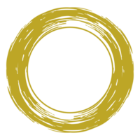 zen cirkel ikon symbol. estetisk cirkel form för logotyp, konst ram, konst illustration, hemsida eller grafisk design element. vektor illustration png