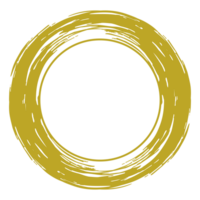 Zen Circle Icon Symbol. Aesthetic Circle Shape for Logo, Art Frame, Art Illustration, Website or Graphic Design Element. Vector Illustration png