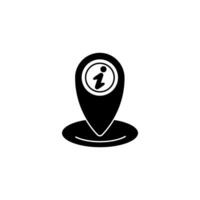 location concept line icon. Simple element illustration. location concept outline symbol design. vector