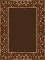 Seamless floral border with corner design in ethnic floral pattern. Colorful repeat pattern border with corner design in vector. Can be used as frames, invitation card design, textile, print etc. vector