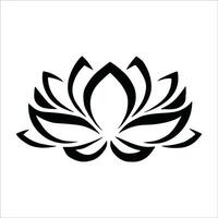 Stylish , fashionable  and awesome Lotus Flower art and illustrator vector