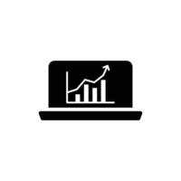 Precision Insights Streamlined Web Icons for Data Analysis, Statistics, and Analytics Minimalist black fill Collection in Vector Illustration. calculator, data, database, discover, focus, gear