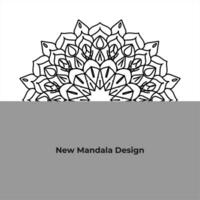 New Floral Mandala vector