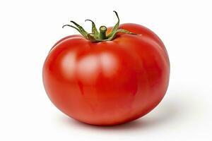 AI generated Tomato isolated on white background. AI Generated photo