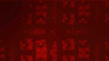 Abstract red color pattern animation background HD video