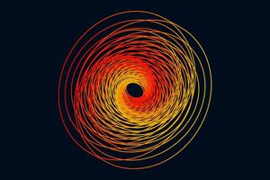 igualmente modelo circulo resumen elips espaciado de colores cuadrícula a lo largo circulo tangente antecedentes vector