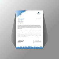 Minimal Company Latter head Design Template. vector