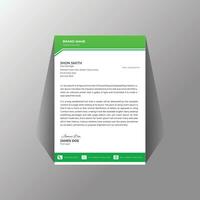 Minimal Company Latter head Design Template. vector