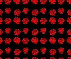 Seamless pattern of red background vector