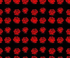 Seamless pattern of red background vector