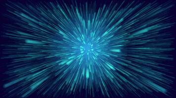 Light blue Star burst background video